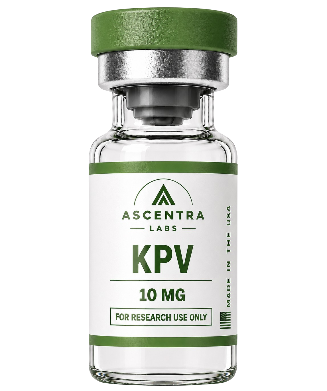 KPV vial, KPV. (RUO) Research Use Only.