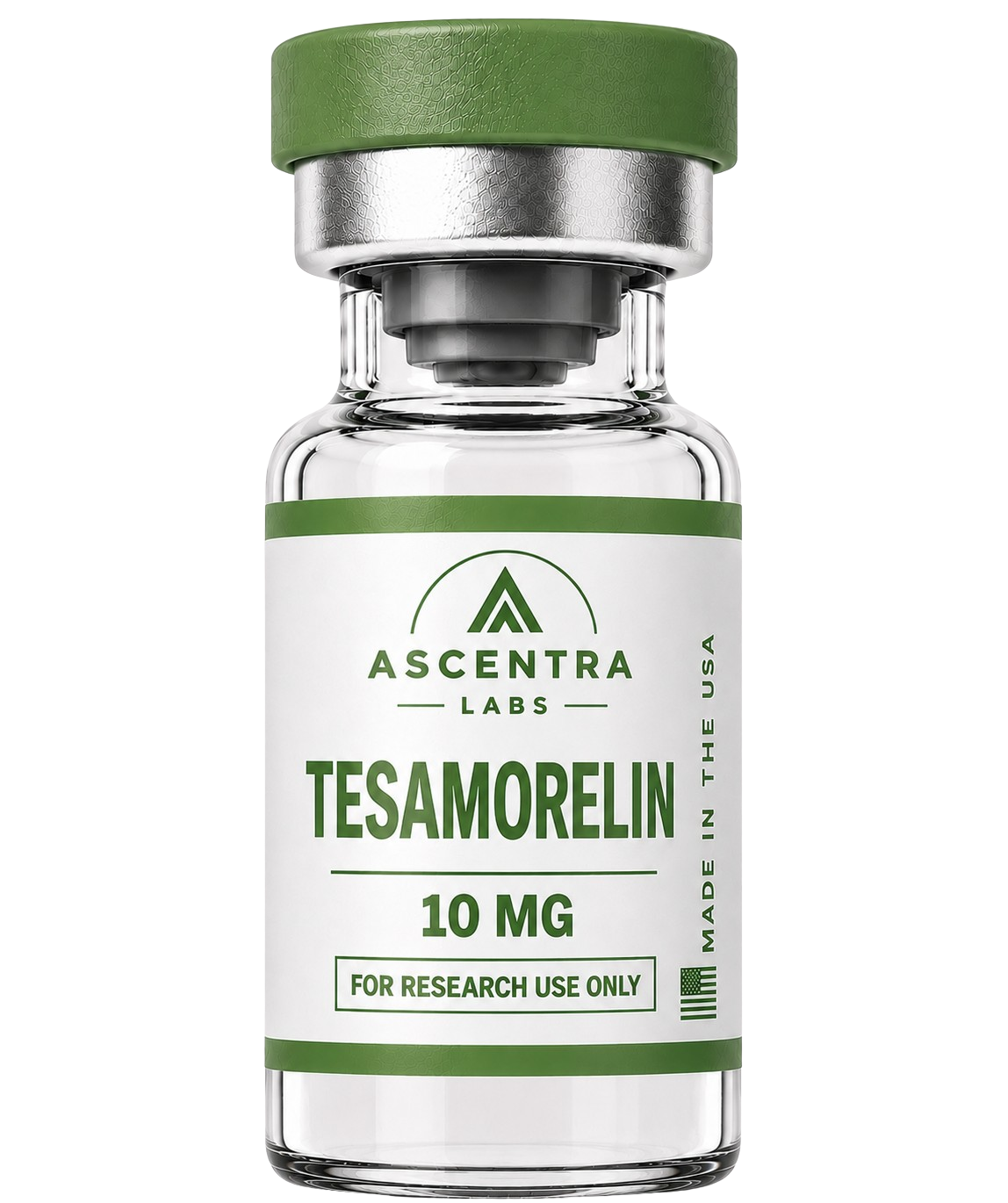 TESAMORELIN vial, Tesamorelin. (RUO) Research Use Only.